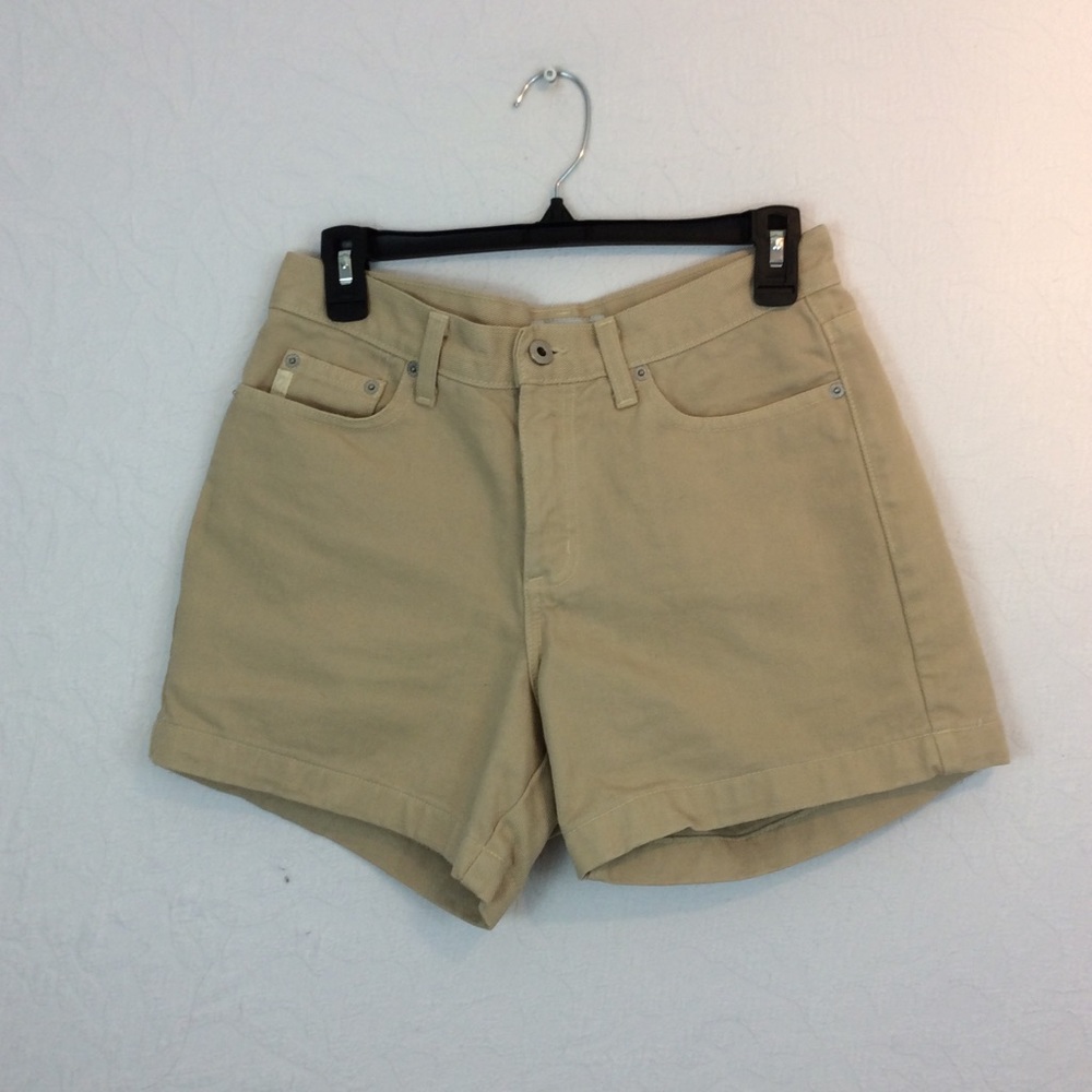 Guess high rise shorts free people anthropology Zara Polly lioness mom fit - Picture 1 of 6